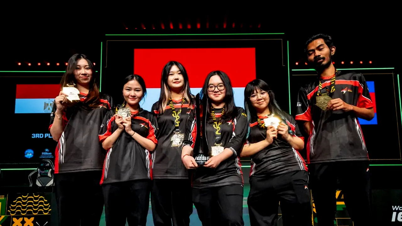 Timnas Esports MLBB Women Indonesia Raih Emas di WEC dan AEG 2024